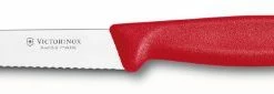 Best deal ✔️ Victorinox 4 Inch Swiss Classic Paring Knife With Serrated Edge, Spear Point, Red 👍