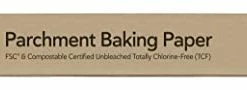 Outlet 💯 If You Care Parchment Baking Paper 70 Sq Ft Roll, Unbleached, Chlorine Free, Greaseproof, Silicone 🧥 Coated, Standard Size, Fits 13 Inch Pans 🧨