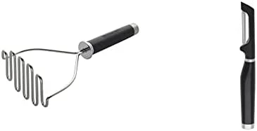 Hot Sale β KitchenAid Gourmet Stainless Steel Wire Masher, 10.24-Inch, Black β - Image 11