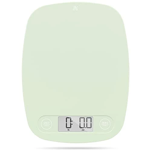 Hot Sale π Greater Goods Gray Food Scale - Digital Display Shows Weight In Grams, Ounces, Milliliters, And Pounds | Perfect For Meal Prep, Cooking, And Baking | A Kitchen Necessity Designed In St. Louis Mint Green π - Image 14