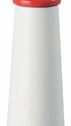 Deals ⭐ Fletchers Mill Fletchers' Mill Lighthouse Salt Mill, White/Red - 9 Inch, Adjustable Coarseness Fine To Coarse, MADE IN U.S.A ✔️