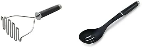 Hot Sale β KitchenAid Gourmet Stainless Steel Wire Masher, 10.24-Inch, Black β - Image 8
