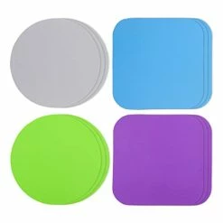 Best Sale ✨ Rubber Jar Opener Gripper Pad, 12 Pcs Jar Grippers For Weak Hands, Bottle Lid Can Opener Kitchen Coasters Heat Insulation Pad ⭐