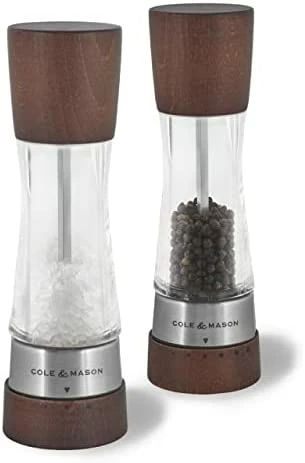 Budget 𧨠COLE & MASON Derwent Salt And Pepper Grinder Set - Stainless Steel Mills Include Gift Box, Gourmet Precision Mechanisms And Premium Sea Salt And Peppercor π - Image 9