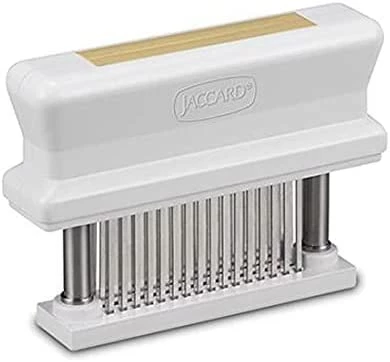 Best reviews of π Jaccard 48-Blade Meat Tenderizer, Original Super 3 Meat Tenderizer, 1.50 X 4.00 X 5.75 Inches, White π - Image 7