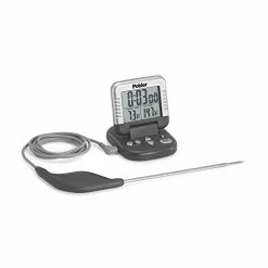 Discount 💯 Polder Classic Combination Digital In-Oven Programmable Meat Thermometer And Timer Backlit Lcd Display 🌟