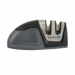Cheapest 🔥 KitchenIQ 50009 Edge Grip 2-Stage Knife Sharpener, Black 😍