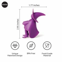 Best reviews of 💯 OTOTO Agatha Spoon Holder For Stove Top - Witchy Gifts For Homecooks - Spatula Holder And Cooking Spoon Rest For Stove Top And Kitchen Counter - Heat-Resistant, BPA-Free Fun Cooking Gadgets Charcoal 😉