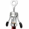 Cheap 🔔 IPOW Wine Opener, Zinc Alloy Wine Bottle Opener, Wing Corkscrew Heavy Duty, Manual Multifunctional Cork Screw For Waiter, Silver ✨