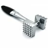 Cheap 🛒 Meat Tenderizer, Dual-Sided Nails Meat Mallet, Meat 🔨 Hammer Used For Steak, Chicken, Fish，Meat Pounder With Rubber Comfort Grip Handle, 8.8 Inches Meat Tenderizer Tool 👏