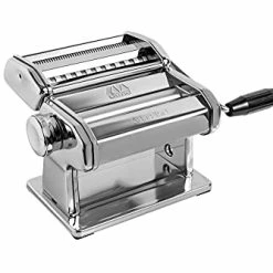 Best deal 🥰 MARCATO Atlas 150 Pasta Machine, Made In Italy, Includes Cutter, Hand Crank, And Instructions, 150 Mm, Stainless Steel 🧨