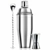 Buy 😀 WPHUAW 24oz Cocktail Shaker Bar Set - Professional Margarita Mixer Drink Shaker And Measuring Jigger & Mixing Spoon Set - Professional Stainless Steel Bar Tools Built-in Bartender Strainer For Martini Kit 💯