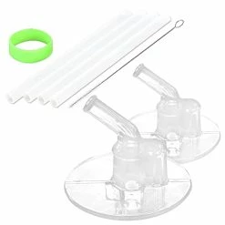 Discount 👍 Greant Replacement Straws For Thermos Funtainer 12oz (Model F401 & F410), Thermos Straws Replacement Kids, Thermos Water Bottle Replacement Parts, Funtainer Thermos 12oz Straw Set With Straw Brush Cl ⌛