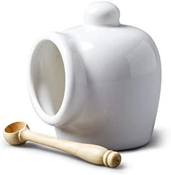 Promo π WM Bartleet & Sons 1750 T56 Traditional Porcelain Large Salt Pig β White π - Image 7