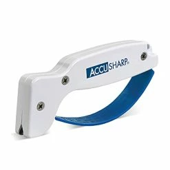 Budget ✔️ AccuSharp Knife & Tool Sharpener - Ergonomic Knife Sharpener For Kitchen Knives, Pocket Knives, Serrated Blades, Cleavers, Axes & Machetes - Diamond-Honed Tungsten Carbide Sharpens, Restores & Repairs Camo ⌛