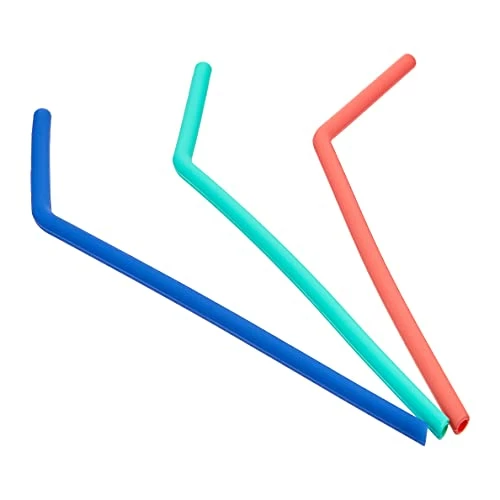 Brand new π AmazonCommercial Silicone Straws And Cleaning Brushes - Set Of (6) Straws And (2) Cleaning Brushes π - Image 3