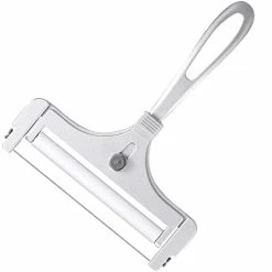 Promo 🎉 Boao Cheese Slicer With Wire Adjustable Cheese Slicer For Block Cheese Heavy Duty Stainless Steel Cheese Slicers With Wire For Soft And Semi Hard Cheeses 🛒