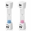 Cheapest 🎉 TeacherFav 2 Minute Toothbrush Sand Timer For Kids -Set Of 2 Small Blue And Pink Smiley Hour Glass (2 Minute Smily Tooth-2 Pack) 🎁
