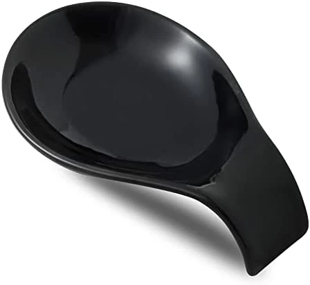 Cheap π Nihow Ceramic Spoon Rest: 4 Inch Stable Utensil Rest - Heat Resistant Spoon Holder For Kitchen Counter/Countertop/Stove Top - Dishwasher Safe - Elegant Blue (1 PC) π - Image 7