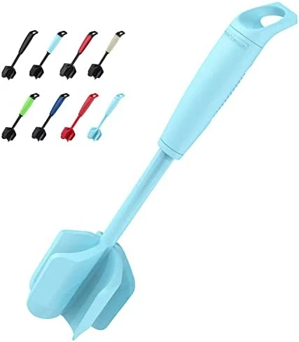 Promo π― Ourokhome Premium Hamburger Meat Chopper, 5 Curved Blades Ground Beef Masher Smasher For Ground Turkey, Avocado, Potato, Beans, Boiled Egg, Heat Resistant And Non Stick Kitchen Hacks, Black And Red β€οΈ - Image 7