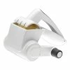Budget 👏 Zyliss Restaurant Cheese Grater - Handheld Rotary Cheese Grater - Cheese, Vegetable, Nut Grater - Steel Kitchen Shredder For Right- And Left-Handed Cooks - NSF Restaurant Certified - White 💯