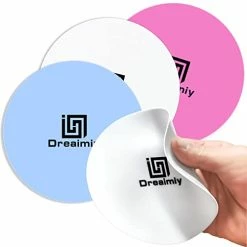 New ❤️ Rubber Jar Opener 4 Pcs - Kitchen Gadgets Rubber Jar Gripper Pad For Weak Hands, Jar Grips Multi-Purpose Bottle Lid Openers For Seniors With Arthritis, Heat Insulation Pads Coasters 👏