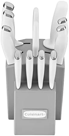 Cheapest ๐ Cuisinart C77SSW-12P Color Pro Collection 12 Piece Knife Block Set, White White/stainless Steel ๐ - Image 8