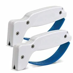 Best deal 👏 AccuSharp Knife & Tool Sharpener 2 Pack - Knife Sharpeners For Kitchen Knives, Pocket Knives, Serrated Blades, Axes & Machetes - Diamond-Honed Tungsten Carbide Sharpens, Restores, & Repairs - Set Of 2 🥰