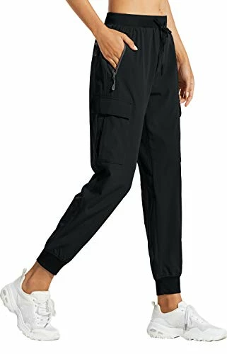 Best Pirce π― Libin π© Women's Cargo Joggers Lightweight Quick Dry Hiking Pants Athletic Workout Lounge Casual Outdoor 01-pants-steel Gray π