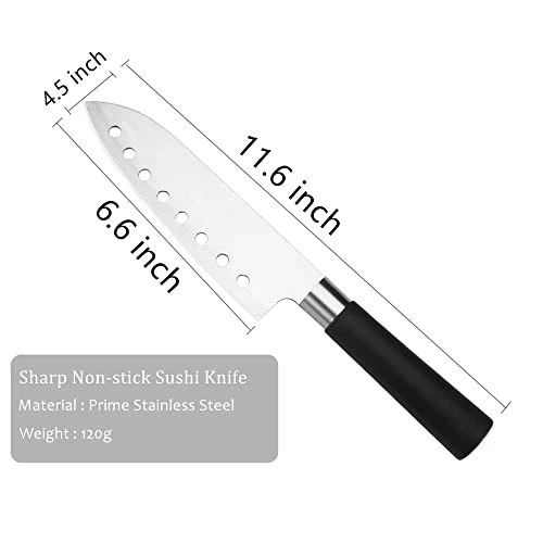 Top 10 β FUNGYAND Sushi Making Kit, All In One Sushi Bazooka Maker With Bamboo Mats, Bamboo Chopsticks, Avocado Slicer, Paddle, Spreader, Sushi Knife, Chopsticks Holder, Cotton Bag, DIY Sushi Roller Machine π - Image 4