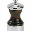 Best deal 😉 Peugeot Palace 4 Inch Silver Plated Salt Mill, Antique Brown ⭐