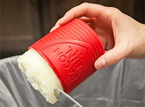 Discount π€© Talisman Designs Bacon Bin Grease Strainer & Collector | Red | Family Friendly Kitchen Tools | Fun & Functional Silicone Grease Container | Holds Up To 1 Cup π€© - Image 5