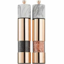 Coupon 😀 MITBAK Salt And Pepper Grinder Set | Salt And Pepper Mills Easy To Use And Equipped With Adjustable Coarseness And Ceramic Mechanism | Unique Kitchen Gadgets And Tools Packaged In A Stunning Gift Box ⭐