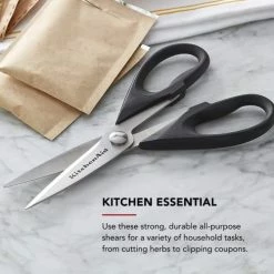 Budget 💯 KitchenAid All Purpose Shears With Protective Sheath, One Size, Black 😀