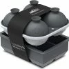 Buy 🛒 Samuelworld Silicone Ice Tray & Mold Combo - 6 X 2 Inches Jumble Big Cubes, 4 X 2.5 Inches Sphere Ice Balls - Slow Melting Craft Ice Maker For Whiskey, Cocktails & Juices - Gray 🤩