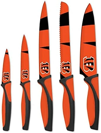 Cheapest ✔️ The Sports Vault NFL Dallas Cowboys 5-Piece Kitchen Knif ⌛ - Image 10