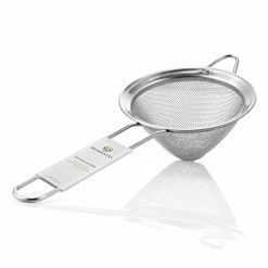 Wholesale 🛒 Fine Mesh Sieve Strainer Stainless Steel Cocktail Strainer Food Strainers Tea Strainer Coffee Strainer With Long Handle For Double Straining Utensil 3.3 Inch By Homestia R 💯