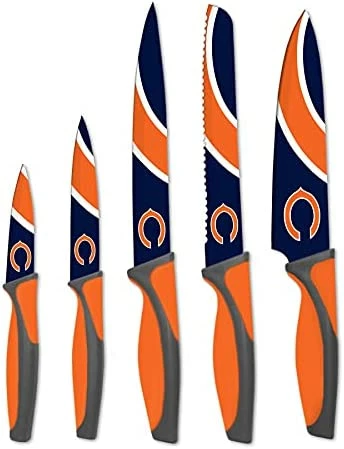 Cheapest ✔️ The Sports Vault NFL Dallas Cowboys 5-Piece Kitchen Knif ⌛ - Image 9