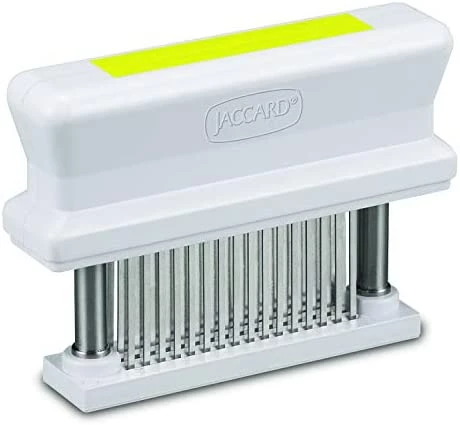 Best reviews of π Jaccard 48-Blade Meat Tenderizer, Original Super 3 Meat Tenderizer, 1.50 X 4.00 X 5.75 Inches, White π - Image 8