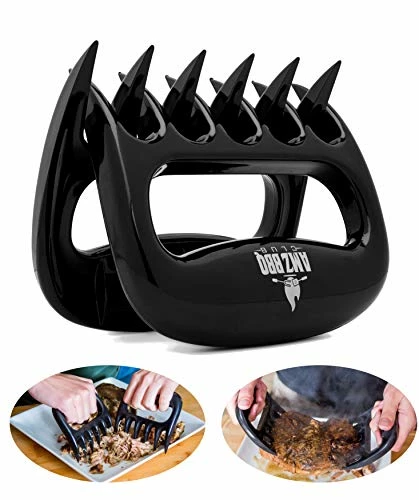 Best Pirce π AMZ BBQ CLUB Grilling Accessories - Silicone BBQ Gloves, Food Grade Meat Claws, Digital Grilling Thermometer | BBQ Set For Cooking Grilling Barbecue Roasting Baking Open Flame β - Image 6
