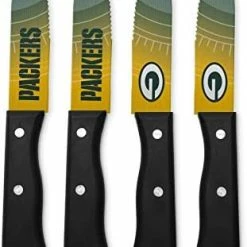 Best Sale 👏 The Sports Vault NFL Unisex-adult Steak Knives Team C 🎁