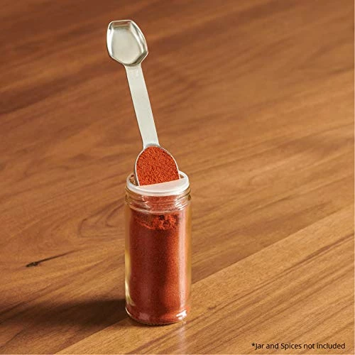 New β¨ AllSpice Stainless Steel Double Sided Measuring Spoon- Teaspoon And Tablespoon π - Image 2