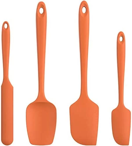 Outlet π U-Taste Silicone Spatula Set With 600 Degrees Fahrenheit Heat Resistant (Teal/Aqua Sky) π - Image 8