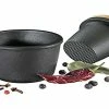 Wholesale 😀 Zassenhaus Cast Iron Spice Grinding Set With Beech Wood Lid, 3" Grinder, Black 🥰