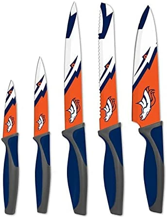Cheapest ✔️ The Sports Vault NFL Dallas Cowboys 5-Piece Kitchen Knif ⌛ - Image 13