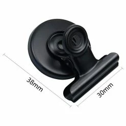 Discount 😀 Grtard 12pack Fridge Magnets Refrigerator Magnets Magnetic Clips Heavy Duty Detailed List Display Paper Fasteners On Home& Office& Teaching (Black, 12) 🛒