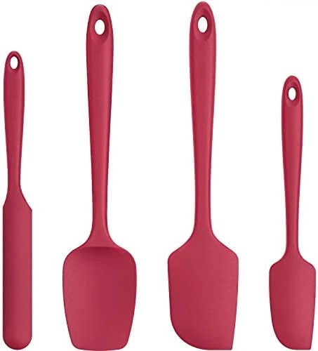 Outlet π U-Taste Silicone Spatula Set With 600 Degrees Fahrenheit Heat Resistant (Teal/Aqua Sky) π - Image 10