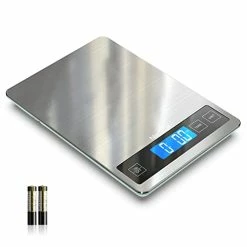 Hot Sale π€© Nicewell Food Scale, 22lb Digital Kitchen Scale Weight Grams And Oz For Cooking Baking, 1g/0.1oz Precise Graduation, Stainless Steel And Tempered Glass Dark Gray π