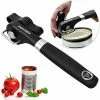 New 🎉 PAKITNER- Safe Cut Can Opener, Smooth Edge Can Opener - Can Opener Handheld, Manual Can Opener, Ergonomic Smooth Edge, Food Grade Stainless Steel Cutting Can Opener For Kitchen & Restaurant Navy Blue 🥰