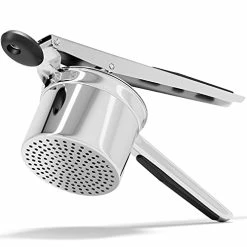 Deals ⌛ Priority Chef PriorityChef Large 15oz Potato Ricer, Heavy Duty Stainless Steel Potato Masher And Ricer Kitchen Tool, Press And Mash Kitchen Gadget For Perfect Mashed Potatoes - Everytim 😀